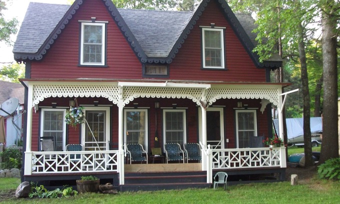 Blodgett Landing Cottage | Lakefront Ski & Summer Cottage with Stunning Lake Views