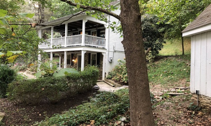 Millers House | Historic Mill House Retreat Near NCR Trail with Lake View