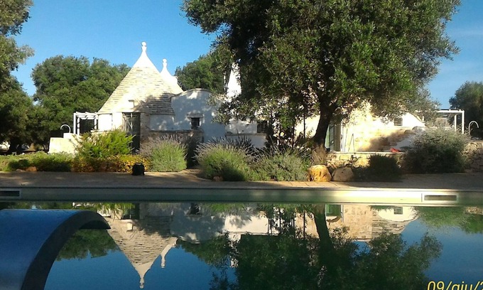 San Michele Salentino Villa | Historic Trullo with Ocean View & Private Pool Retreat