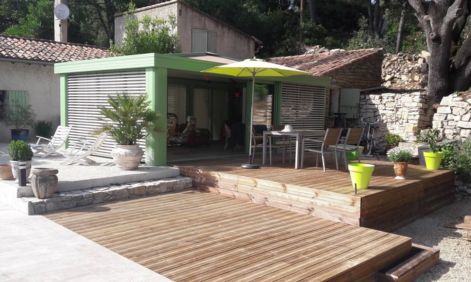 Les 3 Ponts House | Relax at MASET En garrigue: Family-Friendly with Spa & Kitchen