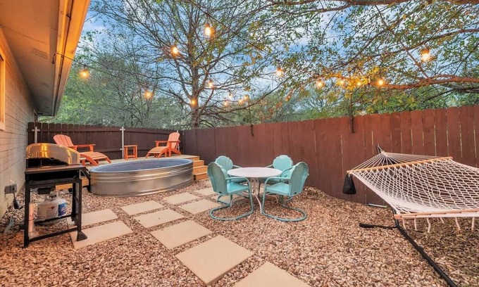 Tanglewood Forest House | Retro Austin Escape | Cowboy Pool + Pet Friendly