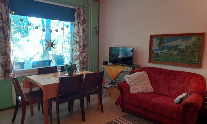 Bjorkboda Apartment | Oceanfront Retreat at Retroyksiö: Pet-Friendly Getaway