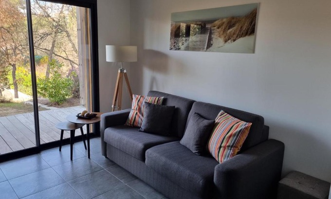 Rousset Apartment | Garden Retreat with Scenic Views of Sainte Victoire