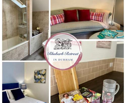 Durham House | Rhubarb Retreat - Modern House near Durham with Parking