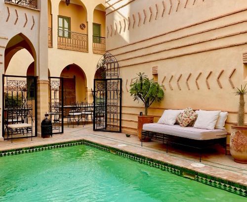 Taroudannt House | Discover Dar el Hana: Oceanfront Bliss with Pool & Spa