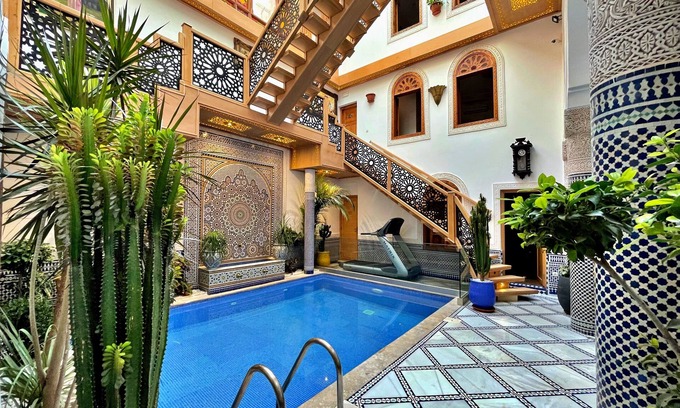 Layoun House | Discover Riad Marjana - Guest Rated 10/10 in Fes, Morocco