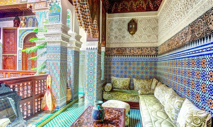 El Mokhifa House | Discover Riad Rcif: 4-Star Retreat with Spa & Dining