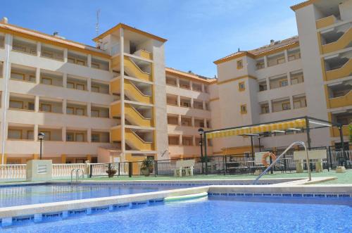 Mar de Cristal Apartment | Ribera Beach 3: Oceanfront Escape with Pool & Breakfast