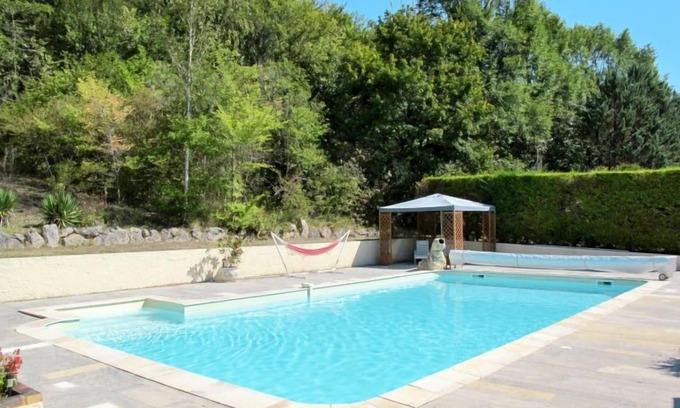Saint-Georges-de-Montclard Apartment | Exceptional Ribieral by Interhome: Relax with Pool & Spa