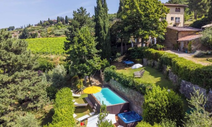 Lamole House | Discover Ridaldi by Interhome: Poolside Relaxation Awaits