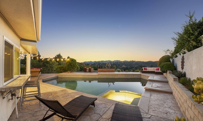 Topanga House | Discover Ridgeview Retreat: Pool, Spa & Oceanfront Bliss
