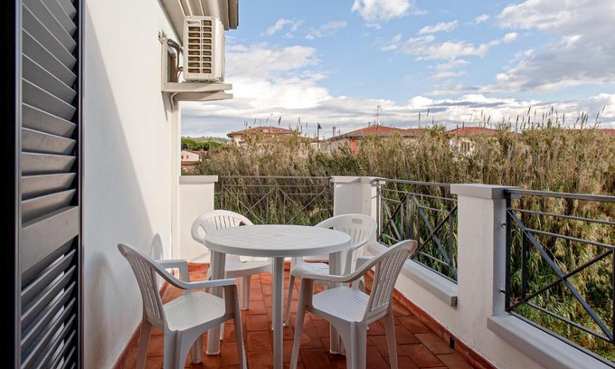 Castiglioncello Apartment | Pet-Friendly Rif A8 Appartamento Celeste with Ocean Views