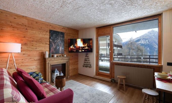 Sauze d'Oulx Apartment | Rifugio Sauze | mountain view & parking