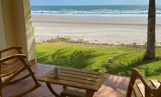 Playa Colorado Condo | Beachfront Bliss with Pool and Spa Amenities Await You!