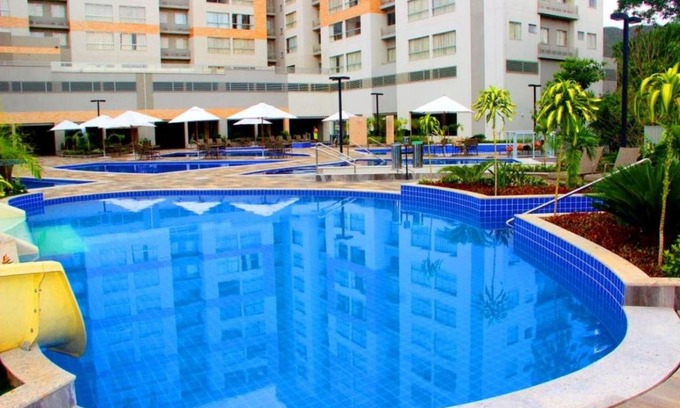 Pousada do Rio Quente Apartment | Experience Park Veredas Flat 710: Family-Friendly Retreat
