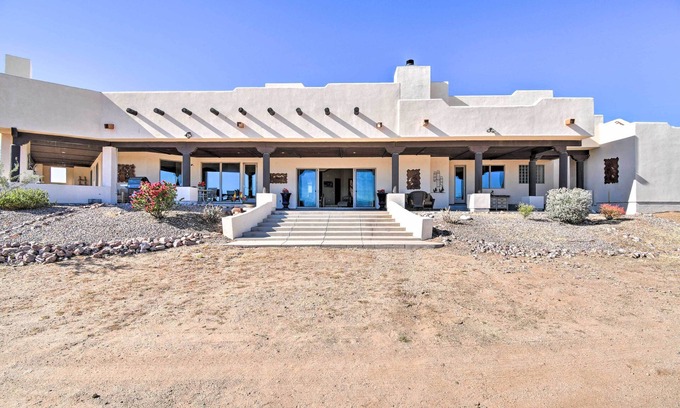 Rio Verde Foothills House | Inviting Rio Verde Desert Escape with Patio & Mountain Views