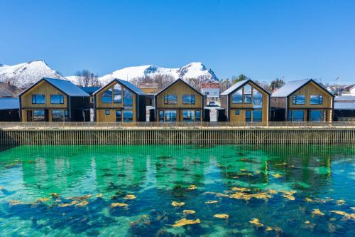Risøyhamn Apartment | Experience Comfort at Risøyhamn Sjøhus AS with Hot Tub Access