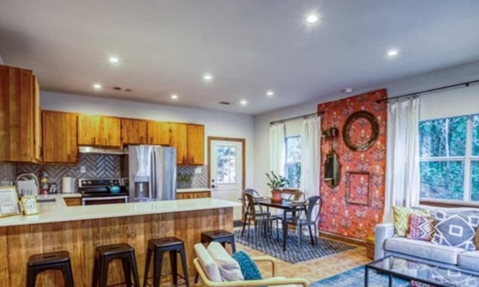 Kyle Cabin | Pet-Friendly Blanco River Cabin Trio with Pool & Spa