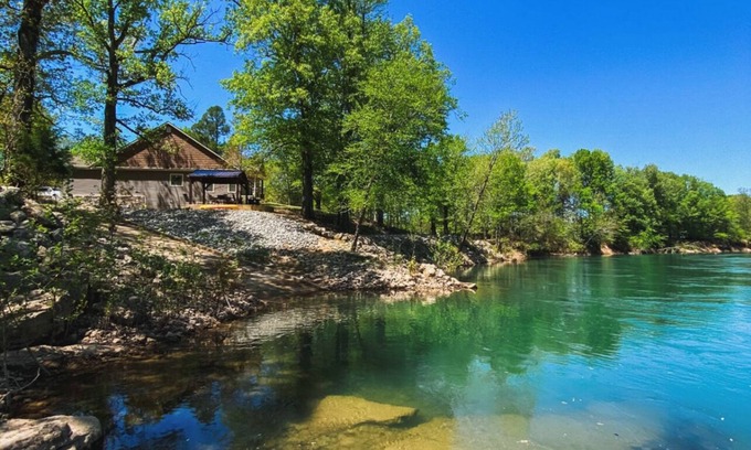 Warm Springs House | Family-Friendly River Cottage with Ocean Views & Play Area