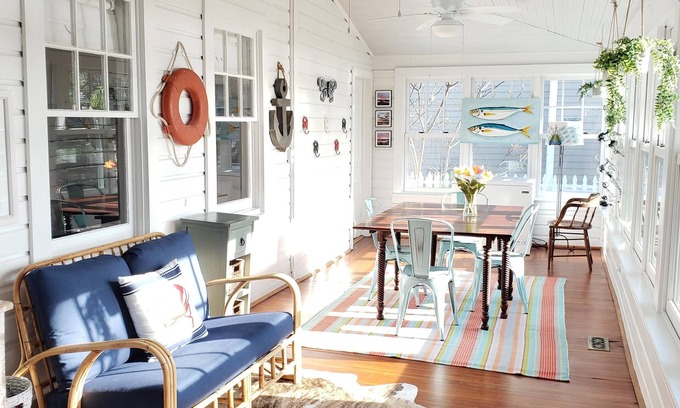 Croom House | Idyllic River Cottage with Dock and Ocean View