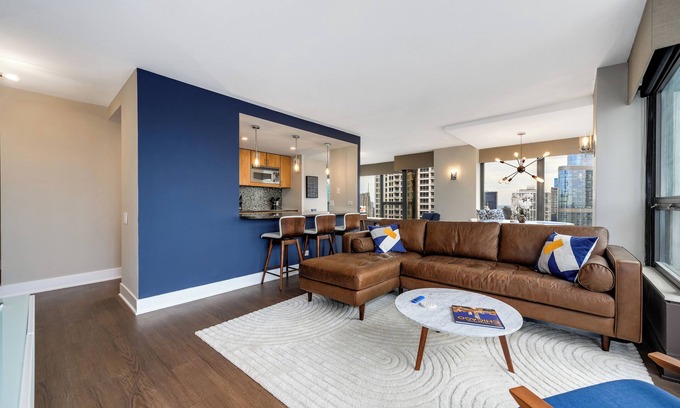 Near North Side Apartment | Guest Rated: 10/10 River North Retreat with Skyline Views