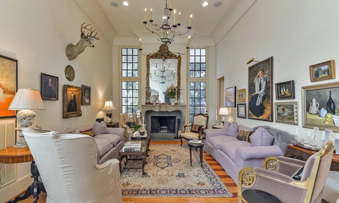 Greenway Plaza-Upper Kirby House | Elegant Patio Home with Private Pool in River Oaks Area