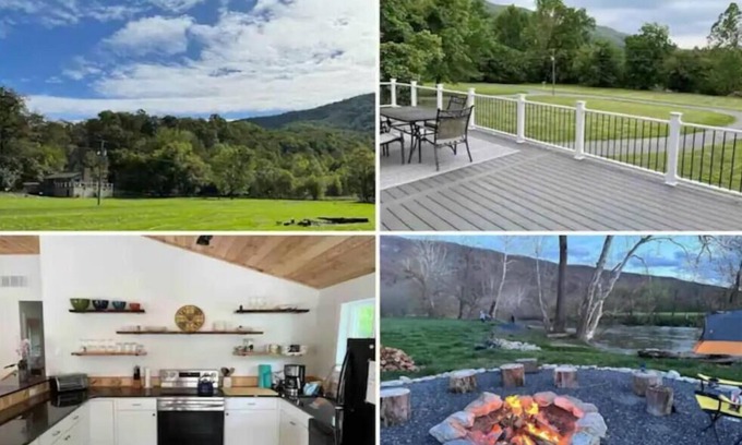 Fishers Hill House | Experience River Retreat: Kayaks, Firepits & Scenic Stars