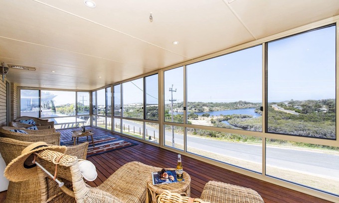Guilderton House | Unforgettable Ocean and River Views with Family Amenities