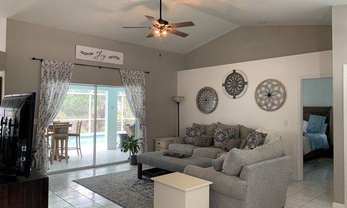North Fort Myers House | Riverbend Retreat: 3-Bedroom with Private Heated Pool