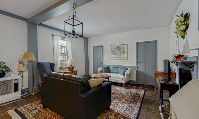 Wiscasset Condo | Riverside Retreat: Deck with Water Views, Steps to Dining
