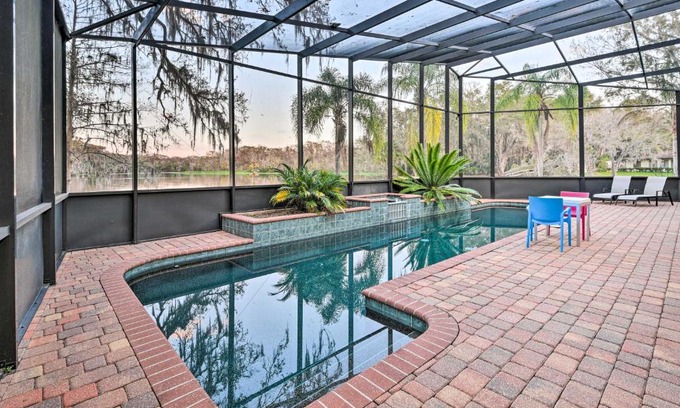 Glenwood House | Premier Riverfront DeLand Home with Pool & Spa Amenities