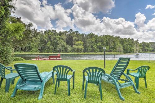 Dunnellon House | Idyllic Riverfront Home with Dock and Spa Amenities