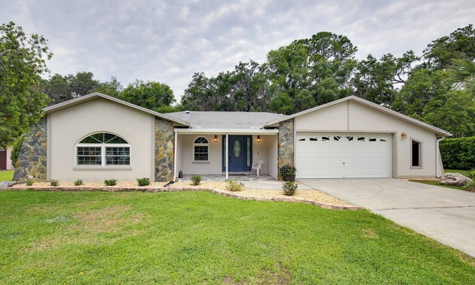 Dunnellon House | Riverside Haven in Dunnellon with Private Dock & Pool