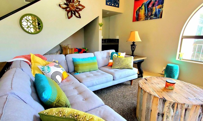 Parker Dam House | Scenic Riverfront Escape: 3BDR with Boat Dock & Ocean View