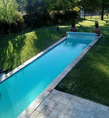 Parys House | Riverfront Golf Estate House: Family-Friendly with Pool