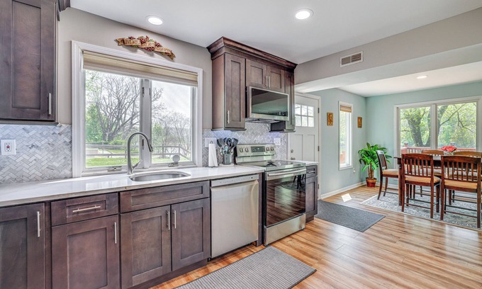 Finesville House | Guest Rated: 10/10 Riverfront Home in Phillipsburg!