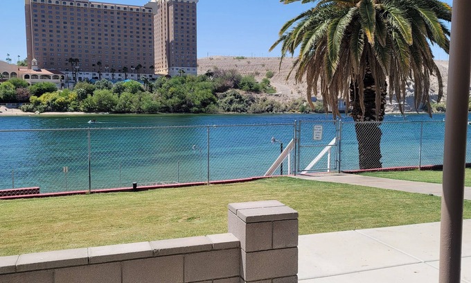 Laughlin House | Riverfront Paradise with Ocean View & Spa Amenities!