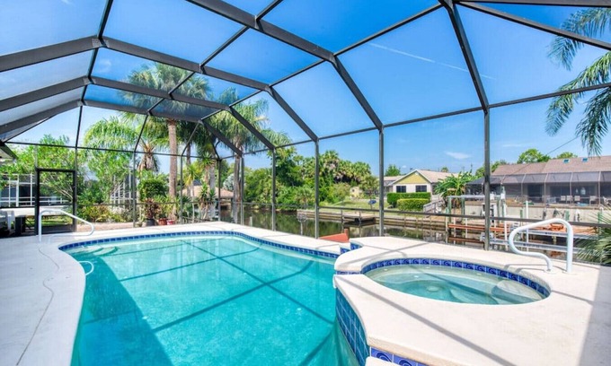 Palm Harbor House | Riverview Retreat: Pool, Dock & Billiards Await You