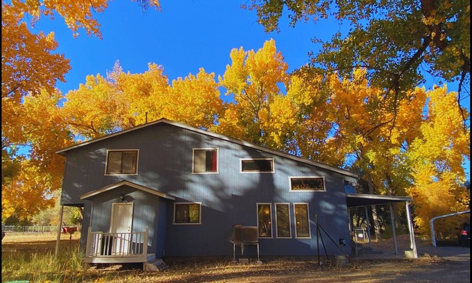 Blanco House | Idyllic Riverfront Retreat with Private Fishing on San Juan
