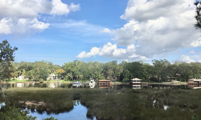 St. Nicholas House | Riverfront Retreat: Steps from Downtown with Pool and Spa
