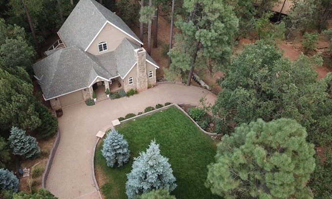 Payson Cabin | Scenic Riverfront Retreat with Pool and Family-Friendly Amenities