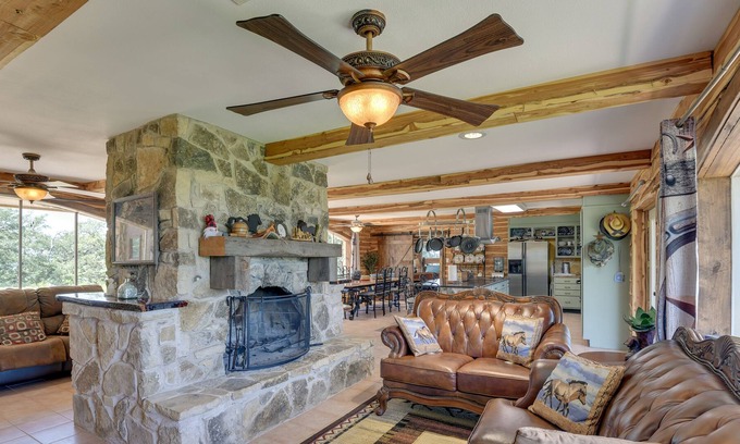 Millsap House | Riverfront Texas Getaway on 50-Acre Property!