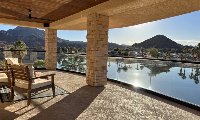Parker Strip House | Scenic Riverfront Retreat with Private Dock & Game Room