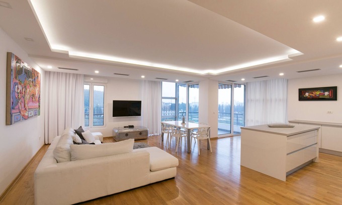 Podgorica Apartment | Guest Rated 10/10: Riverside by 7 Hills with Breakfast