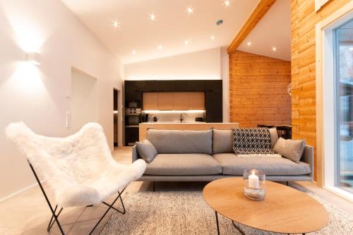 Rovaniemi Apartment | Elegant Riverside Suites with Private Beach & Ocean View