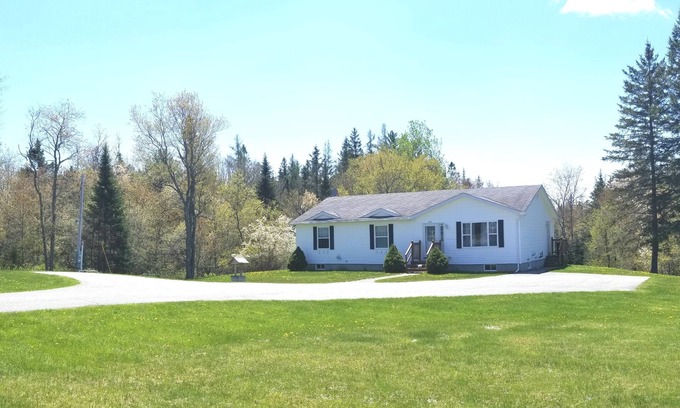 Milbridge House | Ocean View Retreat: Riverview Home in Milbridge Maine
