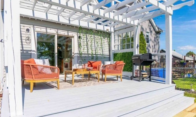Thompsonville House | Riverview Oasis: Family-Friendly Retreat with Kitchen Access