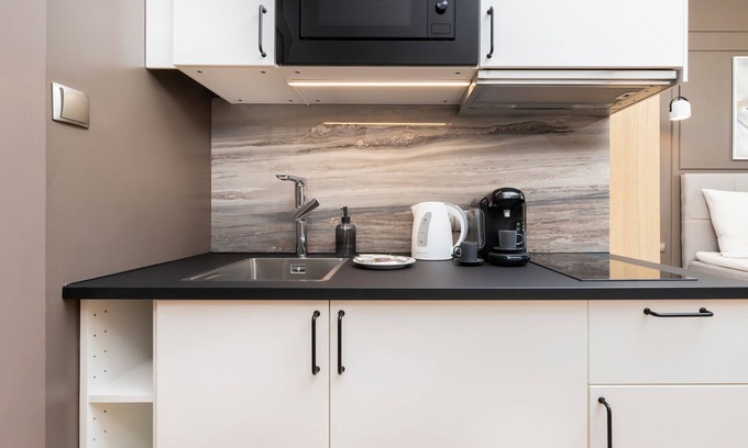 Gorny Sopot Apartment | Stylish Rivoli 6A Studio with Kitchen & Breakfast in Sopot