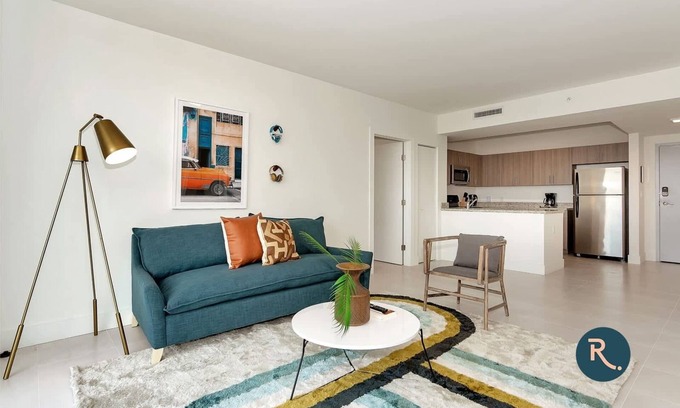 Coral Way Apartment | Roami at Grove 27 | 15 Min to Beach | 2BR #27