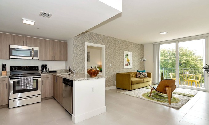 Coral Way Apartment | Discover Roami at Grove 27: Oceanfront & Pet-Friendly Retreat